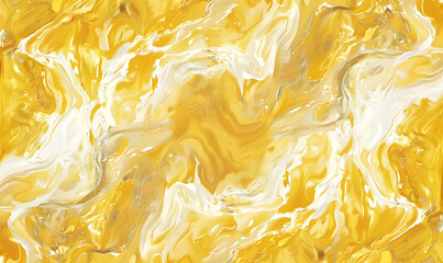 yellow marble seamless pattern, Generative AI 