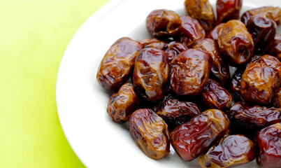 Dates or dattes palm fruit