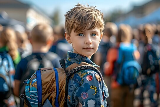 Streamline School Enrollment Queues with Time-Saving Tips for Busy Parents. Concept Parenting, Education, Time Management, Enrollment, Productivity