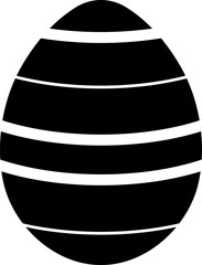 Easter, Easter eggs. Cute eggs. Traditional painted eggs, spring holiday - vector illustration