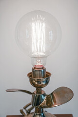 Antique Edison Light Bulb Vintage Carbon Tungsten Filament