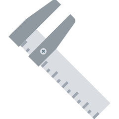 Vernier Vector Icon easily modified