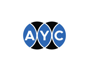 AYC logo design vector template