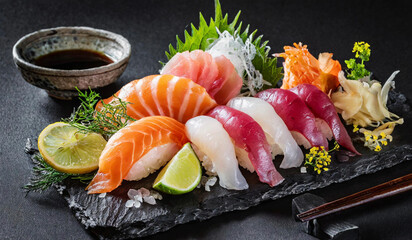 sashimi salmon