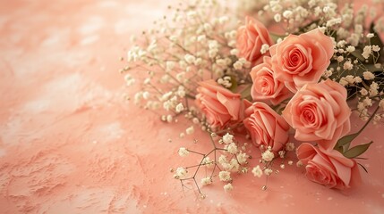 Fototapeta premium Mother's Day, Spring, Valentine's Day, Wedding, Birthday