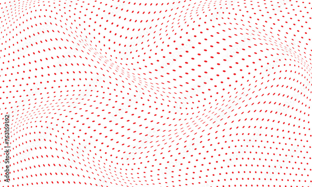 Poster abstract geometric dot pattern art vector illustration.