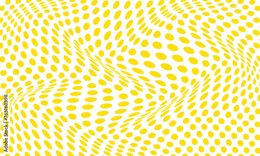 Poster abstract geometric dot pattern art vector illustration.
