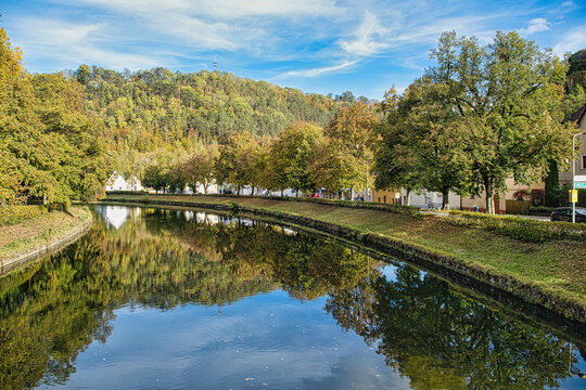 An image of the River Neckar at Sulz in Germany