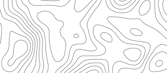 Abstract white topography vector background. Topographic map. Geographic mountain relief. counter map wavy line paper textrue. grid curve line abstract vector illustration .