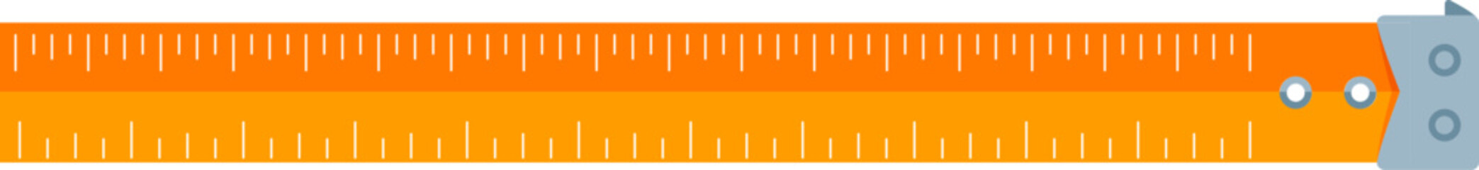 Tape measure vector illustration on transparent background