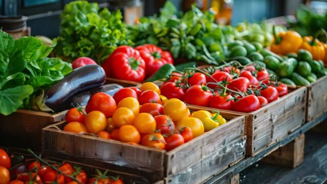 Regional organic shop farmers market, vegetarian, vegan food background