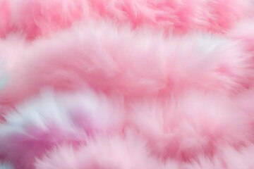 cotton candy in silky fluffy texture white color backgrounds - obrazy, fototapety, plakaty