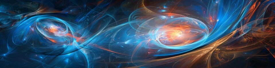 Naklejka premium cosmic energy background.