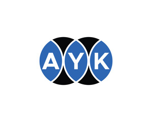 AYK Logo design vector template