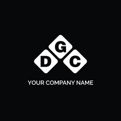 DGC letter logo design on white background. DGC logo. DGC creative initials letter Monogram logo icon concept. DGC letter design