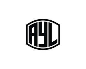 AYL Logo design vector template