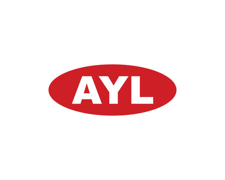 AYL Logo design vector template