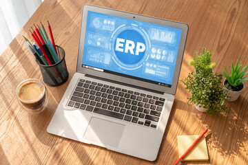 ERP enterprise resource planning software for modish business to plan the marketing strategy