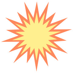 Explosion Shape Element