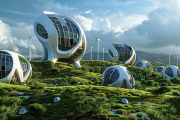 Experience the future of communication with a renewable energy base station, leading the way towards a cleaner world for generations to come