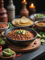 Photograph Of Traditional Mexican Culinary Preparation
