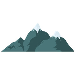 Mountain Element Illustration