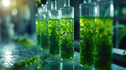 Laboratory study on green algae biofuel science and technology. Generative Ai