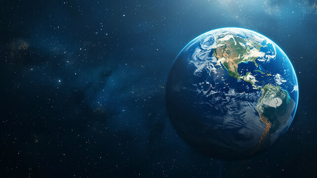 Planet earth background