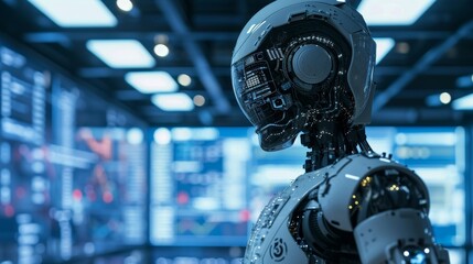 AI-Powered Financial Advice Utilizing AI algorithms to offer personalized financial advice AI generated illustration