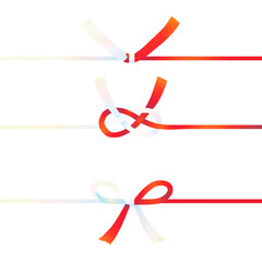 可愛い水引のイラスト