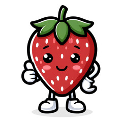 Clip art of strawberry