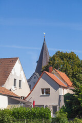 Einfamilienhäuser, Wohngebäude, Neustadt am Rübenberge, Niedersachsen, Deutschland