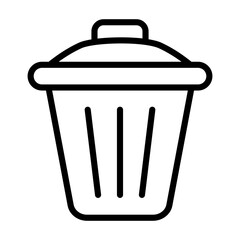 Trash Bin Icon