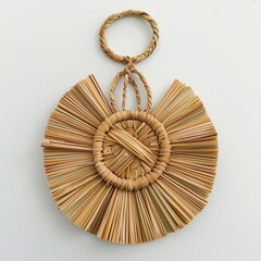 antique straw amulet.