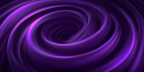 Abstract Cosmic Circle Background, Ultra Violet Neon Rays, Glowing Lines, Speed Of Light, Space And Time Strings, Bright Swirl - A Purple Swirly Object