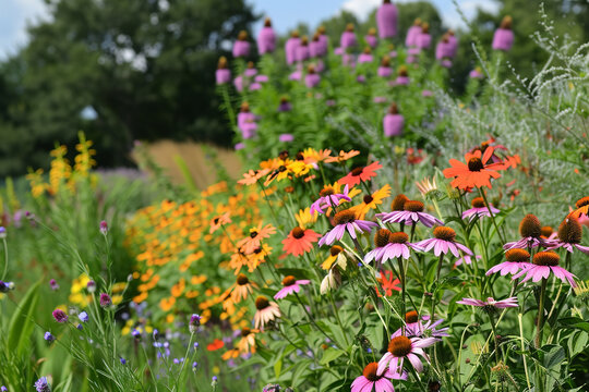 flowers in the field