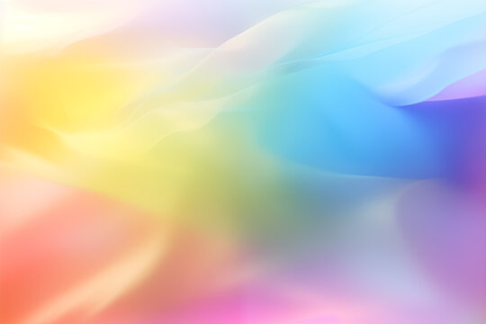 Background image with light colored gradient swirls and waves of light and fabric texture copy space generated AI image