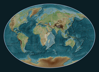 Somalian tectonic plate. Fahey. - obrazy, fototapety, plakaty