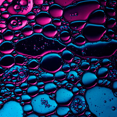 abstract liquid texture with neon colors