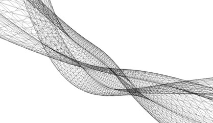 Architectural drawing. Geometric background