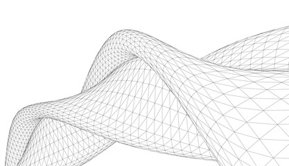 Architectural drawing. Geometric background © Yurii Andreichyn