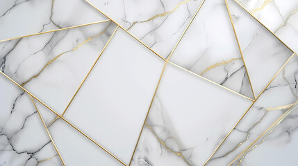 Background, Using One Texture In Marble With Gold Veins - A White Marble With Gold Lines - 763217506