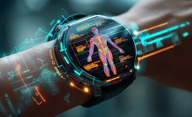 Future Health at Hand: Holographic Anatomy on Your Wrist