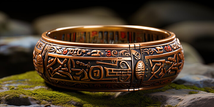 Smooth bends that form a complex pattern, like runes on an ancient hand, keeping the wisdom o