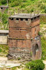 A Brick Watchtower At Hai Van Gate Area On Top Of Hai Van Mountain Pass In Hue, Vietnam. The Hai...