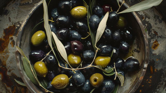black olives 