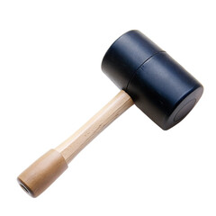 Rubber mallet. isolated on transparent background.