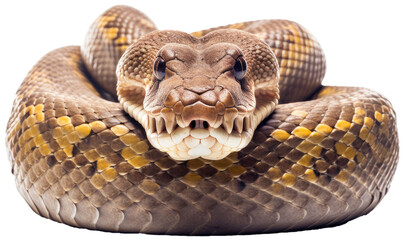 Obraz premium Snake with transparent background