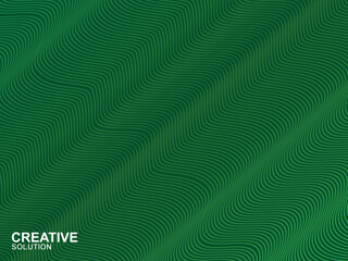 Creative cover design. Cool halftone gradient. Future geometric template. Luxury wave lines pattern background.