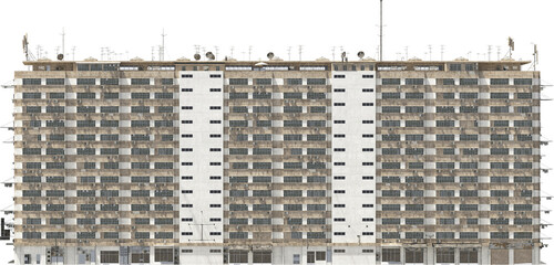 favela building blocks hq arch viz cutout city buildings - 763242975